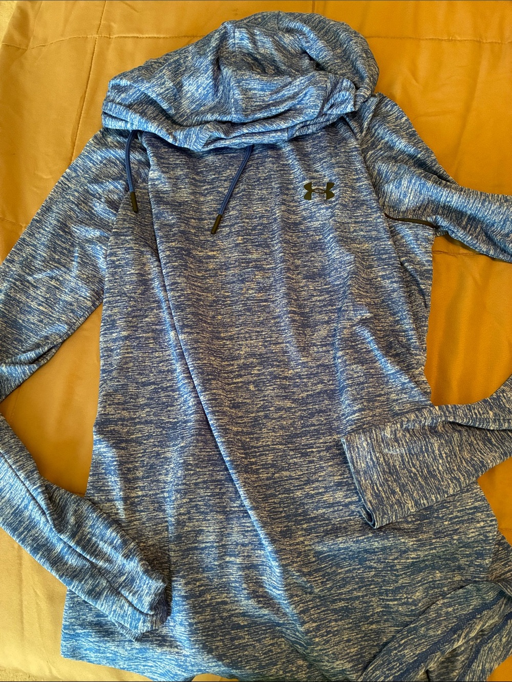 Under Armour Blue Heather Pullover- Small